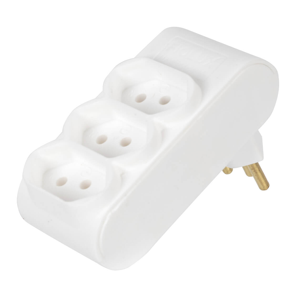 Adaptador de Tomadas 3 Entradas Novo Padrão 10A/250V