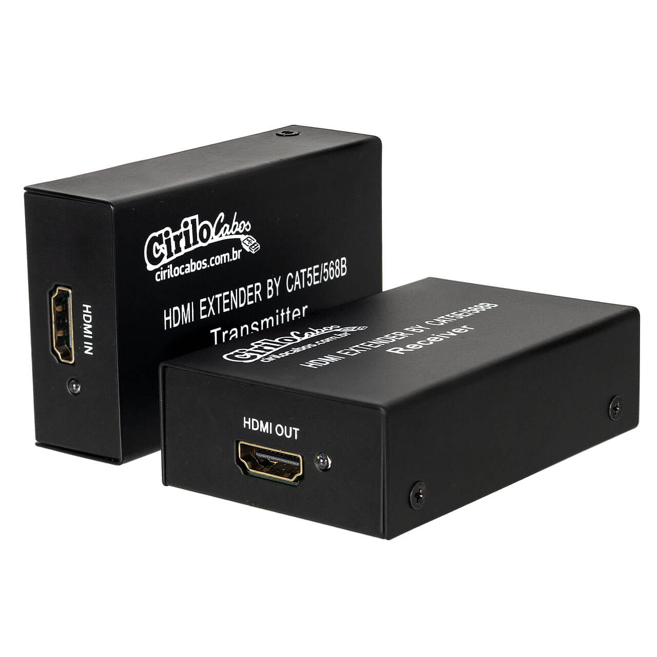Extensor HDMI 60 metros - Cat6 - 3D - 1080p