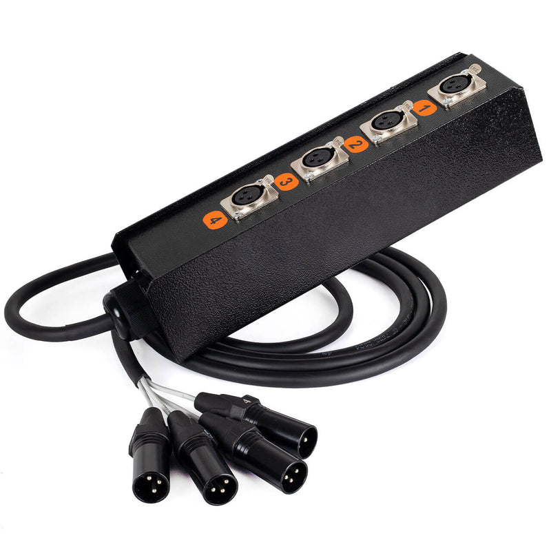 Medusa 4 Vias Montada Com Conectores Cirilo Cabos