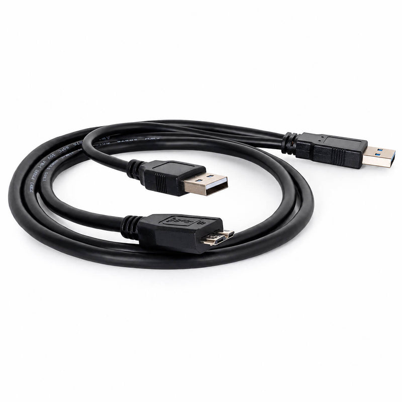 Kit com 5 Cabo Y USB para HD Externo 3.0