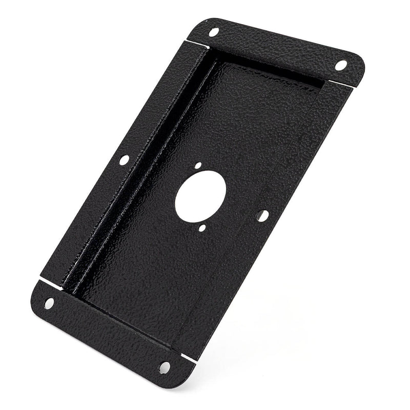 Espelho Metal Chanfrado para Conectores XLR Canon 4x2 - 1 Furo