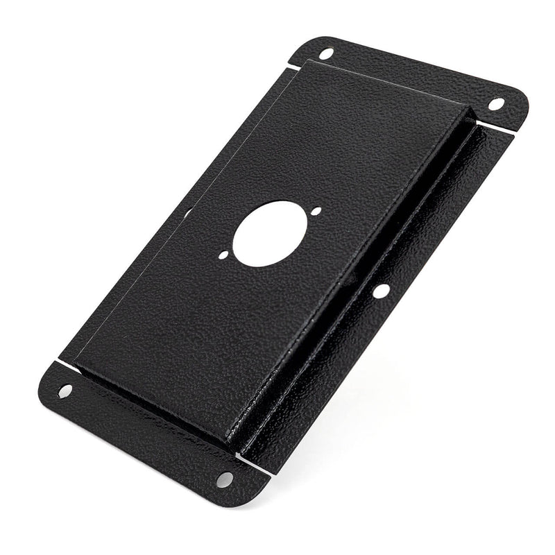 Espelho Metal Chanfrado para Conectores XLR Canon 4x2 - 1 Furo