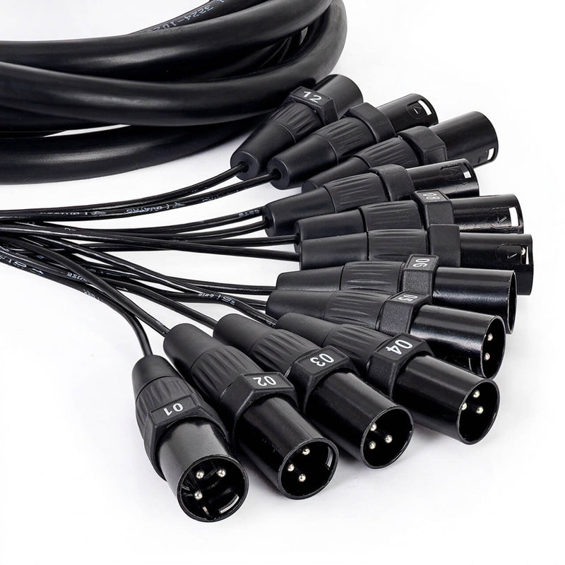 Medusa 12 Vias Montada com Conectores Cirilo Cabos