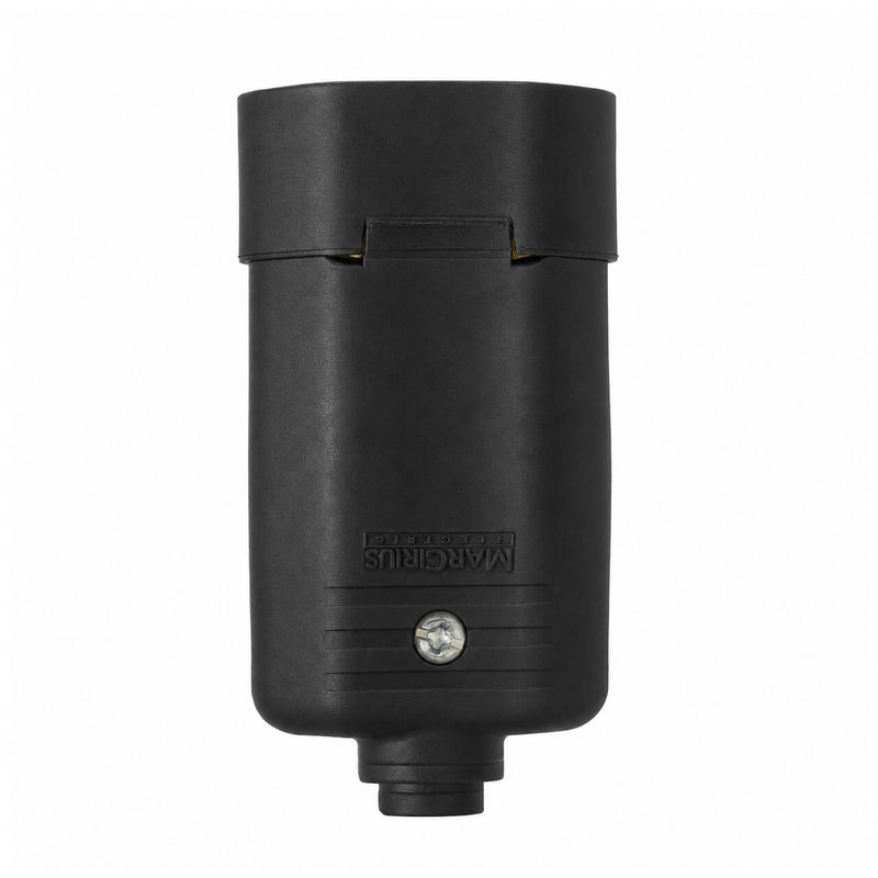 Kit com 5 Plug Fêmea Tripolar 2P+T para Extensão Padrão NBR 14136 20A Preto