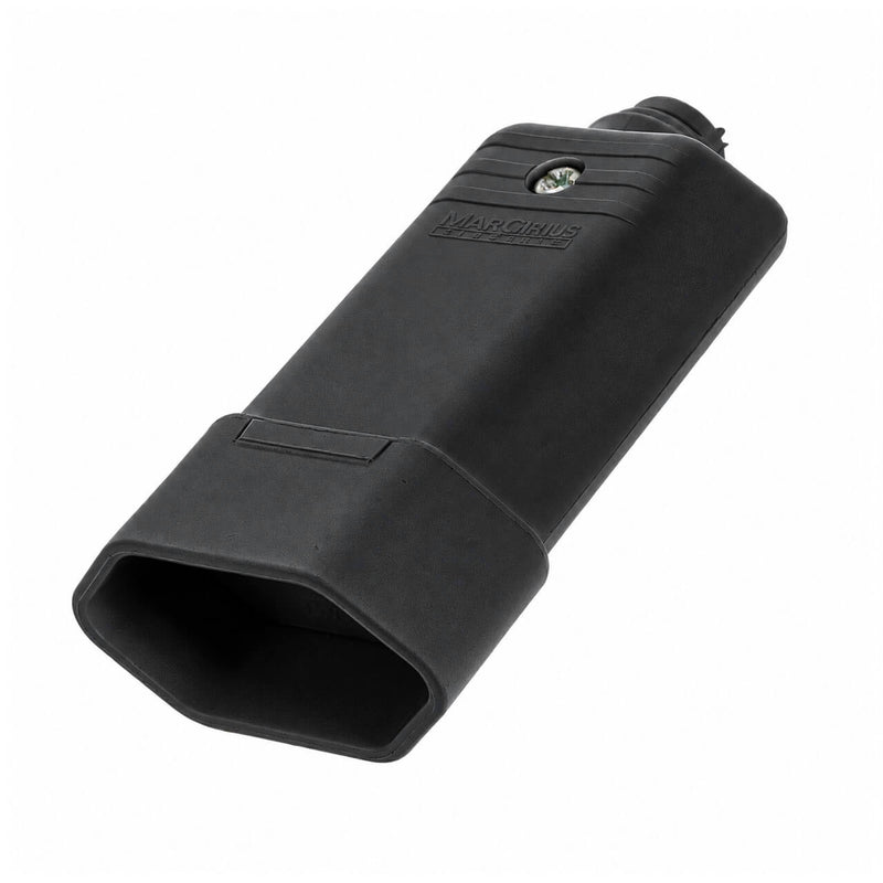 Kit com 5 Plug Fêmea Tripolar 2P+T para Extensão Padrão NBR 14136 20A Preto