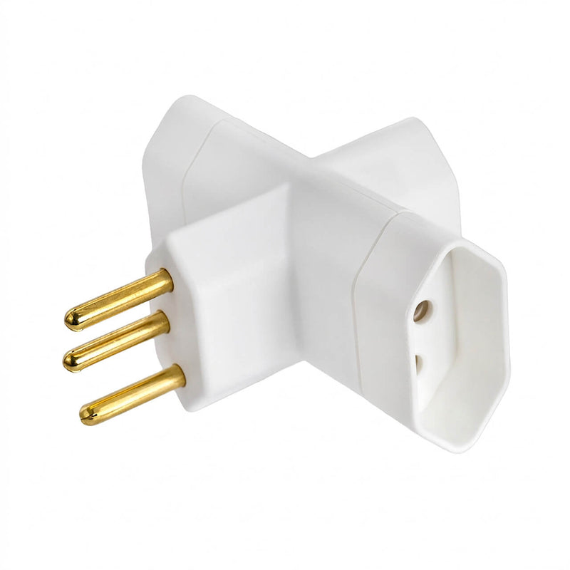 Adaptador Benjamim T 3 Saídas 10A - Novo Padrão