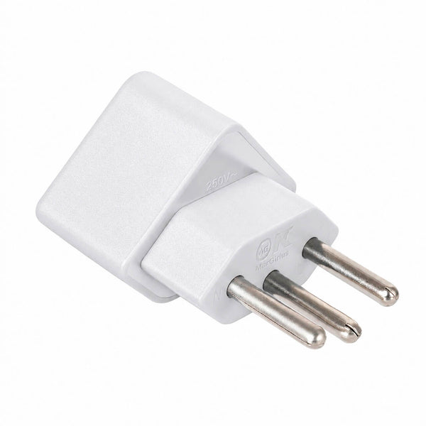 Adaptador de Tomada Padrão Americano para Novo Padrão 3 Pinos 2P+T 10A