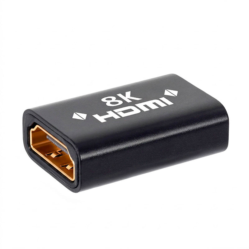 Emenda HDMI 2.1 Fêmea x Fêmea 8K 60Hz 4K 120Hz 48Gbps HDR