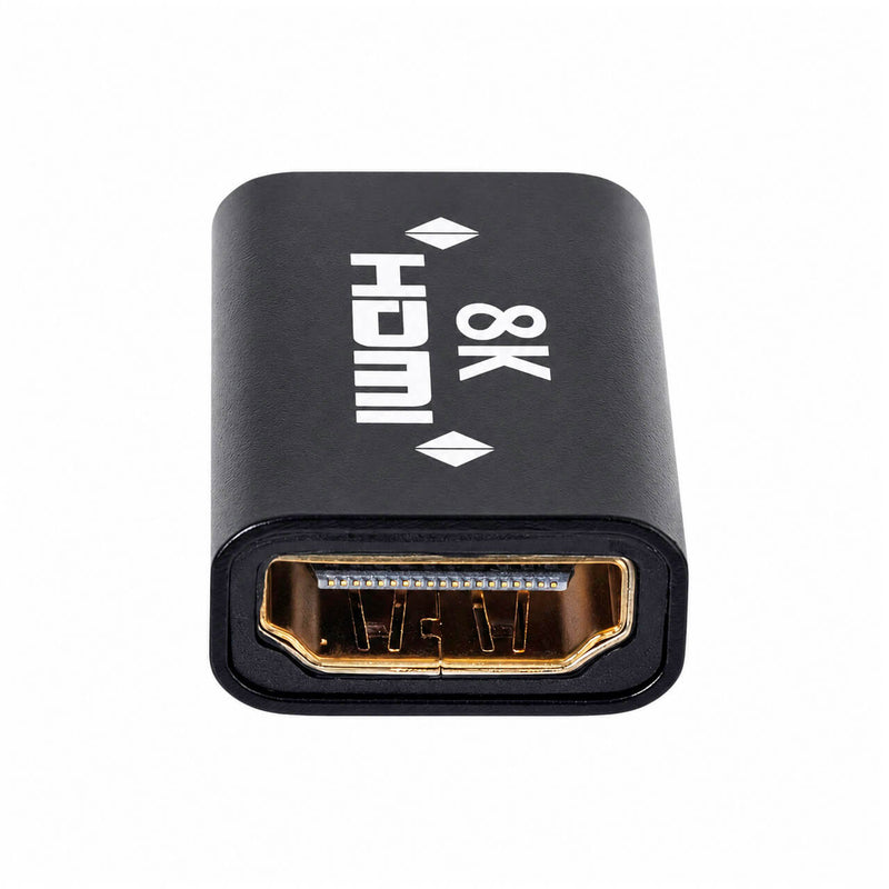 Kit com 10 Emenda HDMI 2.1 Fêmea x Fêmea 8K 60Hz 4K 120Hz 48Gbps HDR