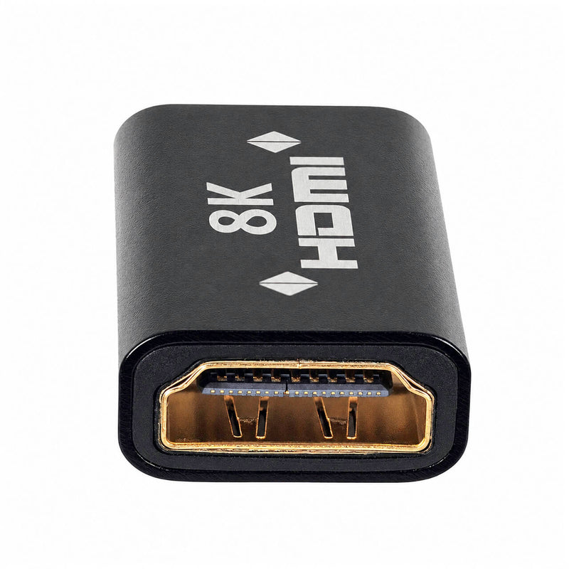 Kit com 10 Emenda HDMI 2.1 Fêmea x Fêmea 8K 60Hz 4K 120Hz 48Gbps HDR
