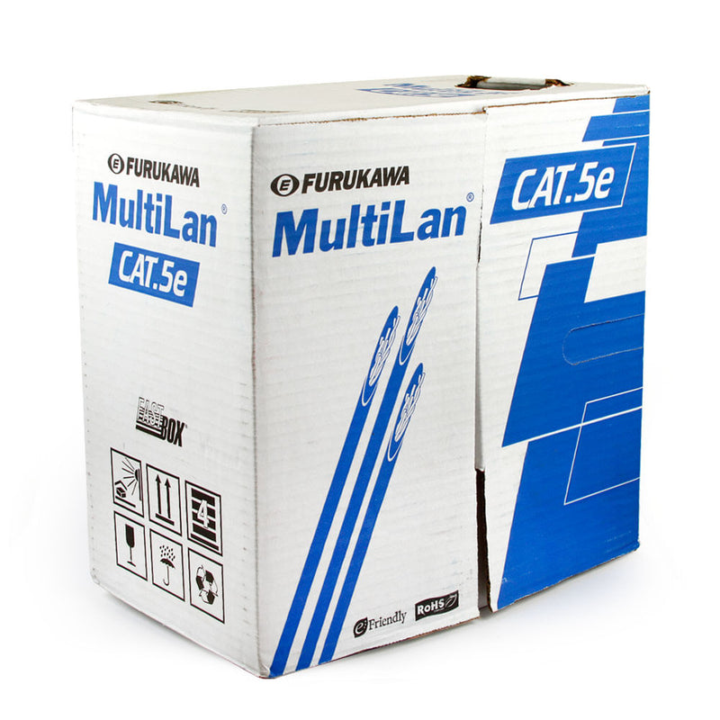Cabo de Rede Anti Chama Furukawa Cat5e Azul