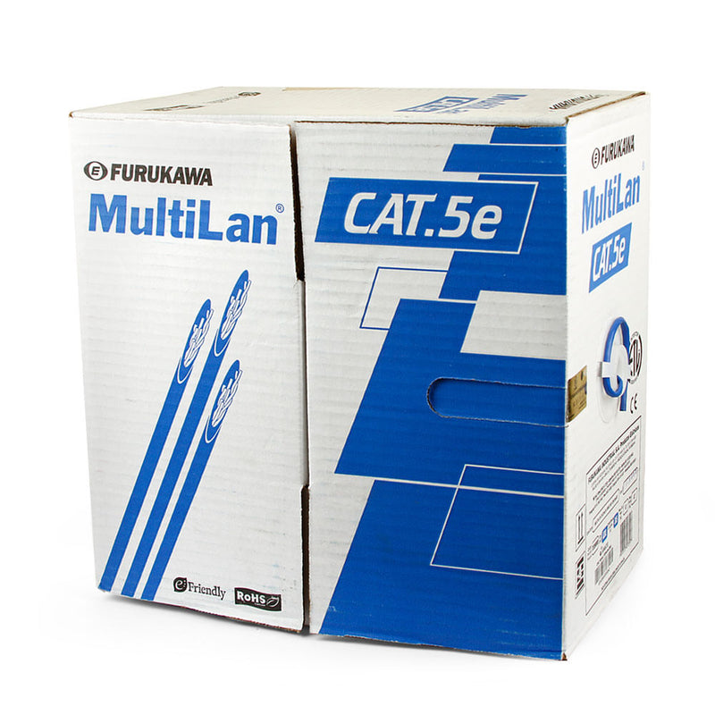 Cabo de Rede Anti Chama Furukawa Cat5e Azul