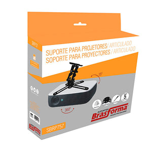 Suporte para Projetor de Teto e Parede Universal - SBRP757 - Brasforma
