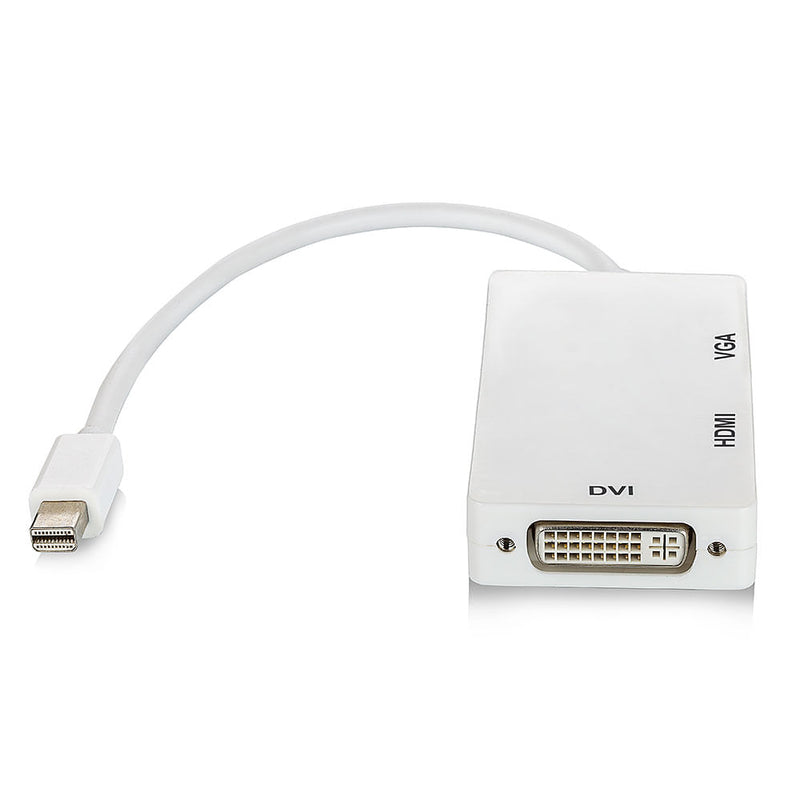 Adaptador Mini Displayport para HDMI VGA DVI