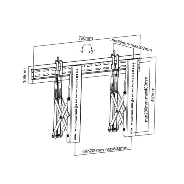 Suporte para Video Wall