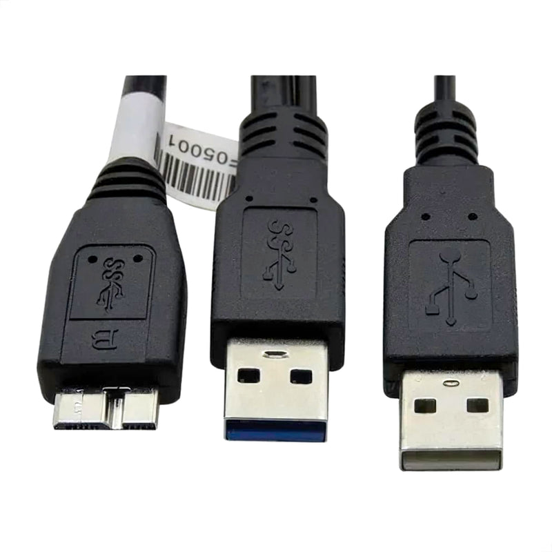 Kit com Cabo Y USB para HD Externo 3.0