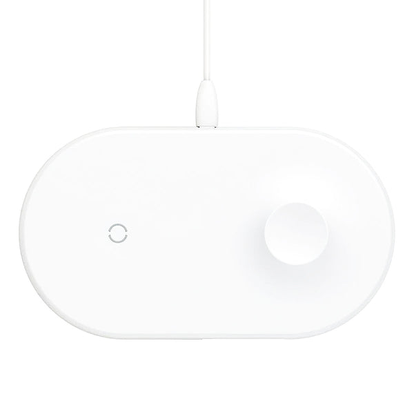 Carregador Sem Fio 2n1 para Apple Watch e Smartphones