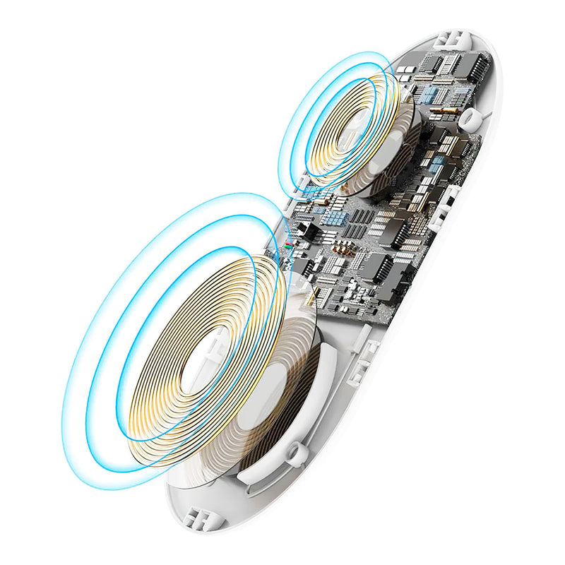 Carregador Sem Fio 2n1 para Apple Watch e Smartphones