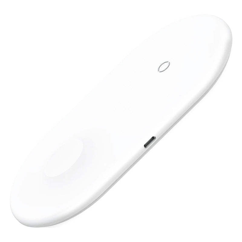 Carregador Sem Fio 2n1 para Apple Watch e Smartphones