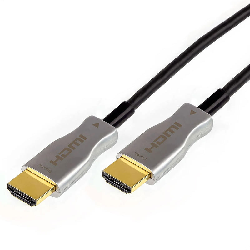 Kit com 10 Cabo HDMI 2.0 4K Fibra Óptica 90 MT