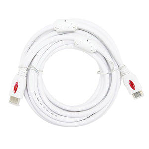Cabo HDMI 2.0 4K Ultra HD 3D Branco - 15 metros