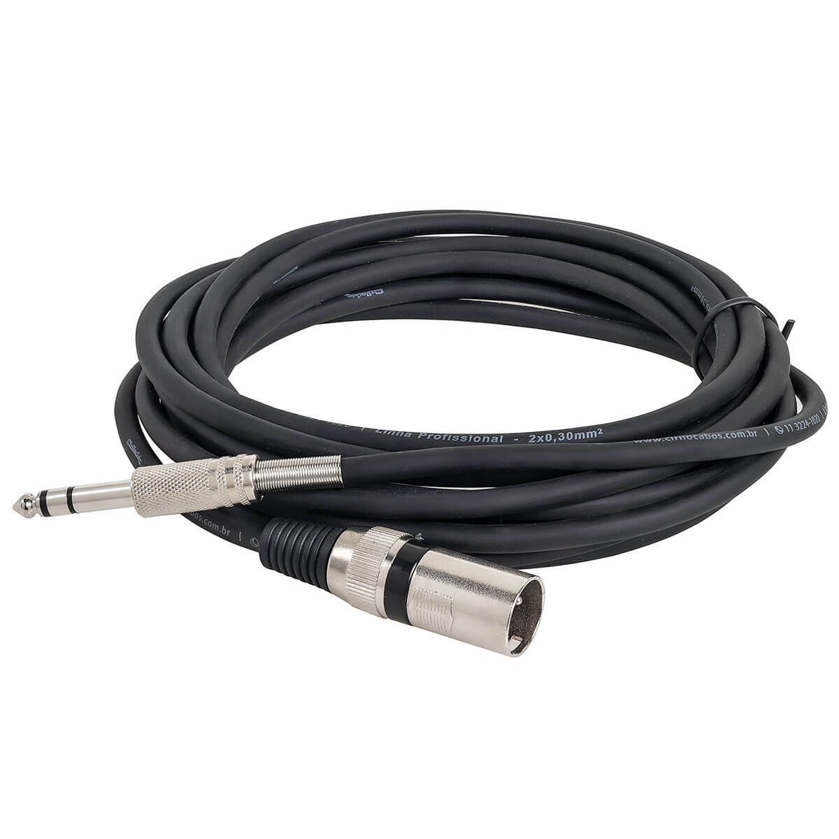 Cabo P10 para XLR Macho Estéreo – imagem 23