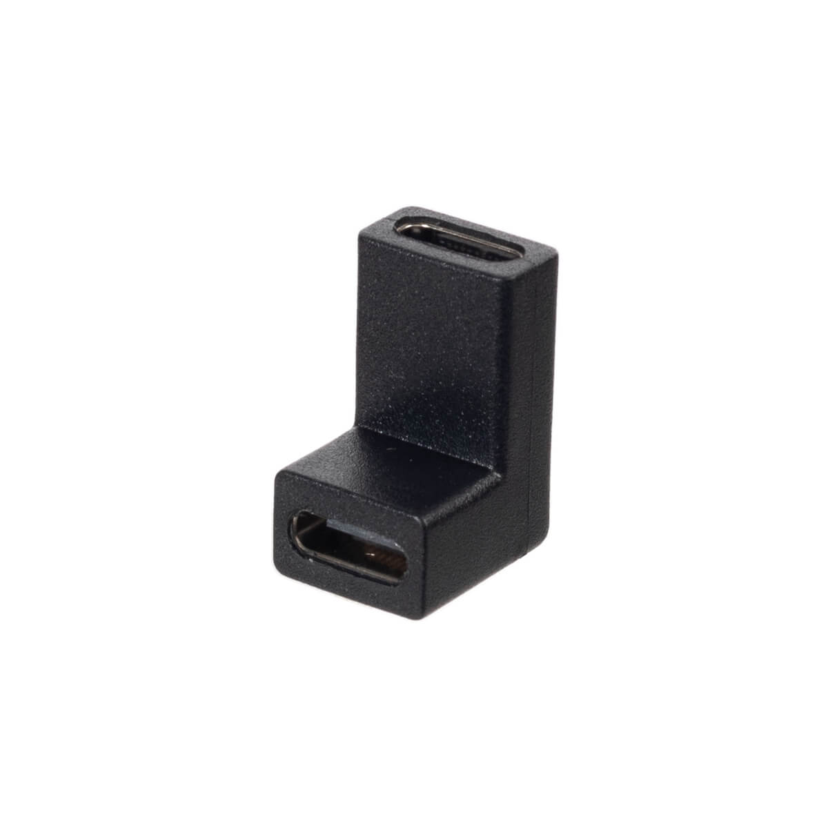 Adaptador Emenda USB-C 3.1 Fêmea L 90 Graus 10Gbps