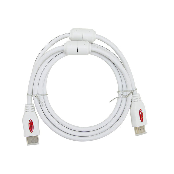 Cabo HDMI 2.0 4K Ultra HD 3D, Branco - 2 metros