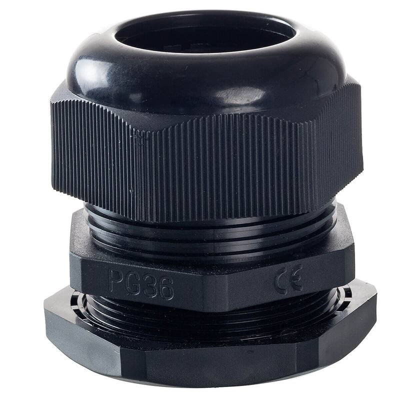 Conector Prensa Cabo Nylon Preto