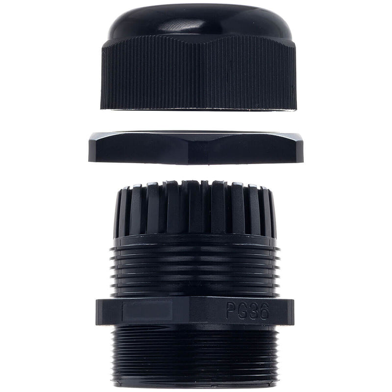 Conector Prensa Cabo Nylon Preto