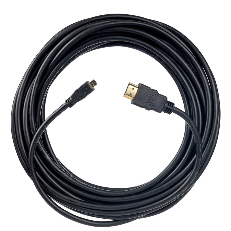 Cabo Micro HDMI para HDMI 2.0 Ultra HD 3D, 10 metros - Cirilo Cabos