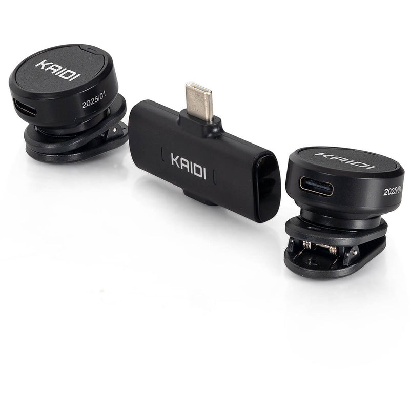 Microfone Duplo de Lapela USB-C para Smartphones KMF4-C
