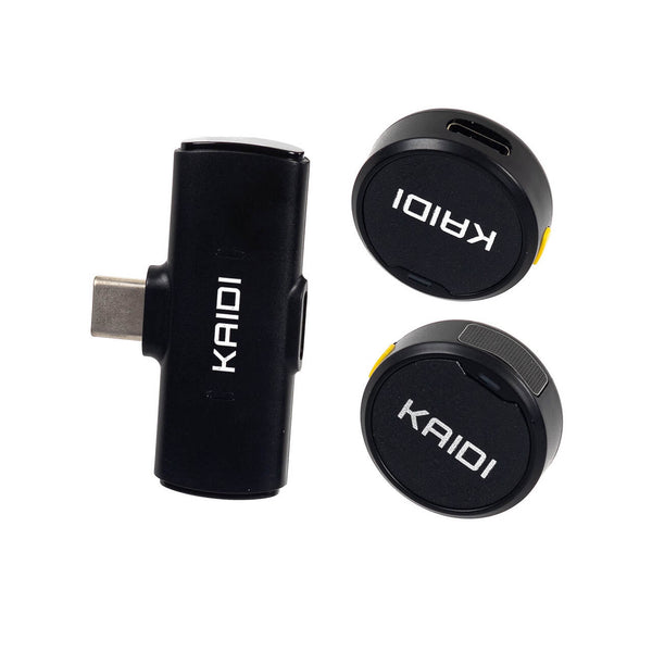 Microfone Duplo de Lapela USB-C para Smartphones KMF4-C