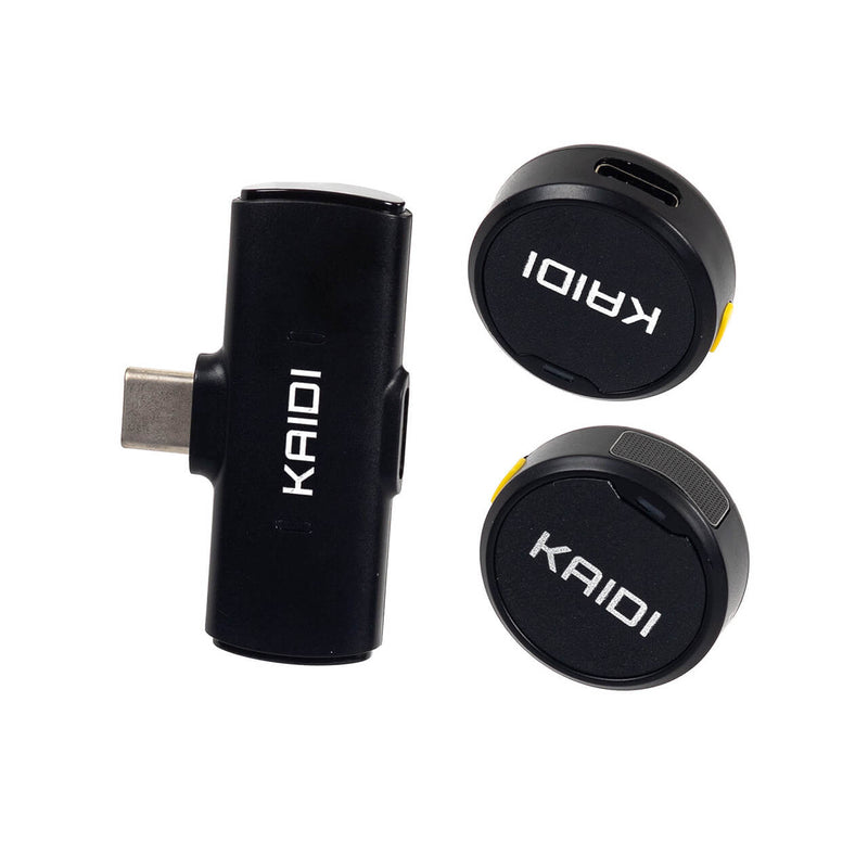 Microfone Duplo de Lapela USB-C para Smartphones KMF4-C