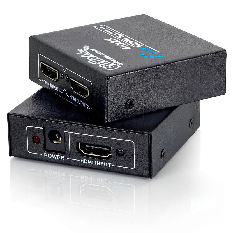 Splitter HDMI 1x2 4k, 1 Entrada e 2 Saídas
