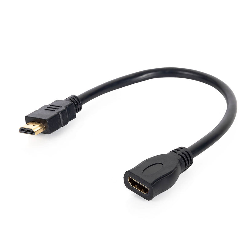 Cabo Extensor HDMI Macho para HDMI Fêmea 30cm