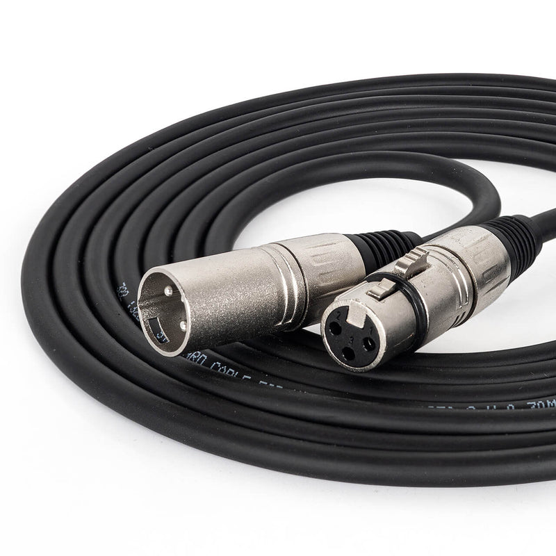 Cabo XLR Macho x XLR Fêmea Balanceado Profissional