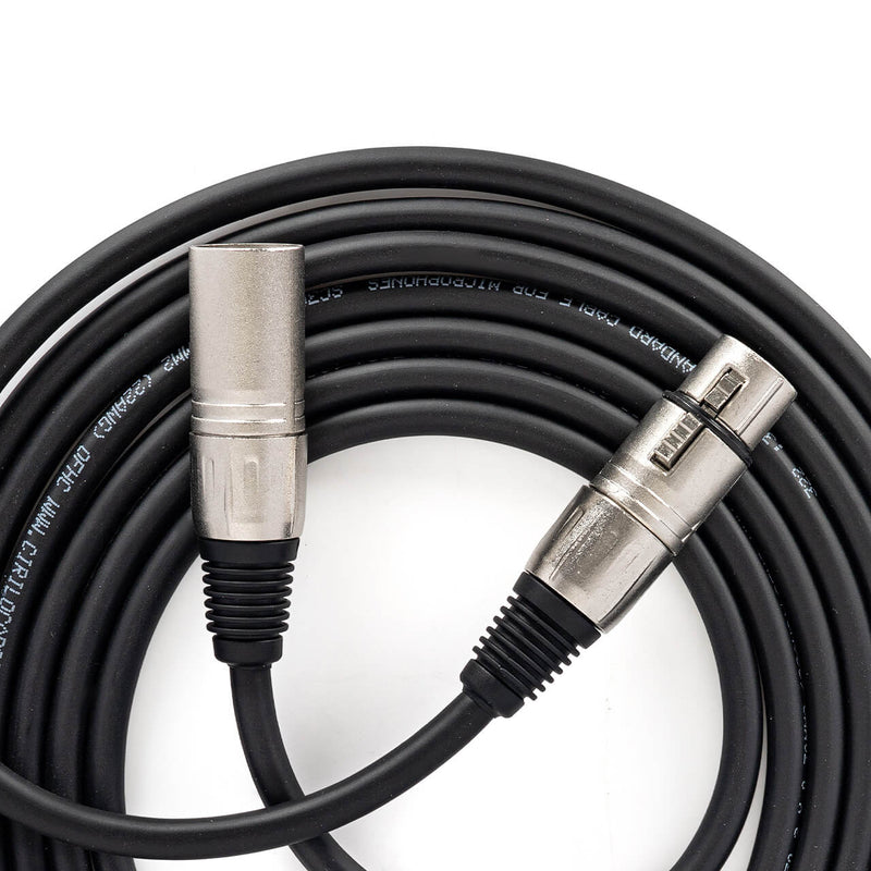 Cabo XLR Macho x XLR Fêmea Balanceado Profissional