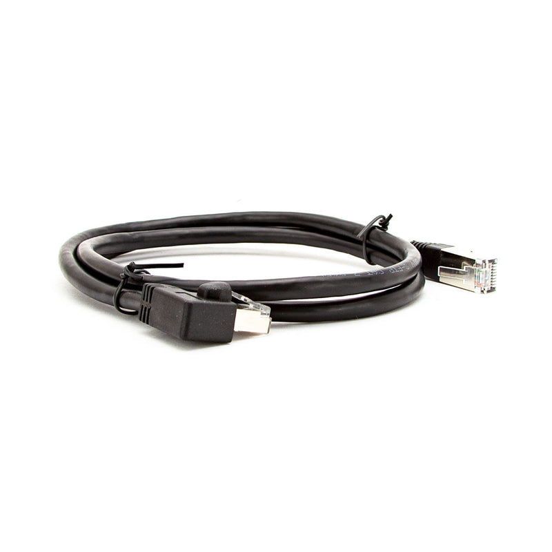 Cabo de Rede Patch Cord Cat7 Plug 90° Graus para Lateral