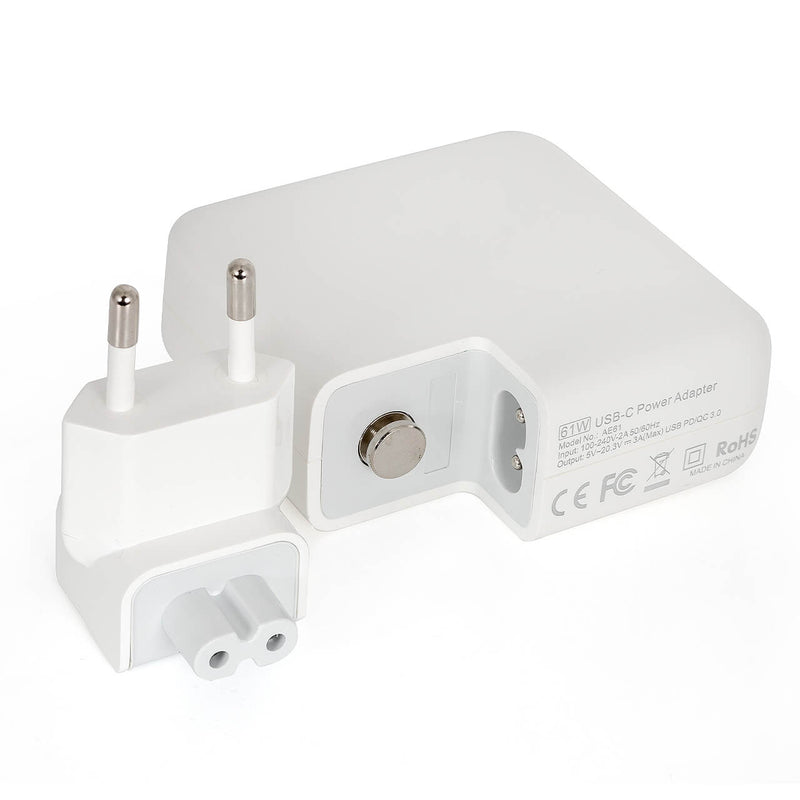 Carregador Power Adpapter 61W com Cabo USB-C 2 metros