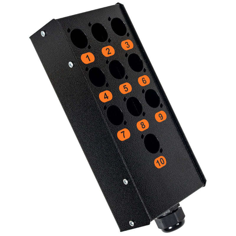 Caixa de Medusa 10 vias com Conector Prensa Cabo