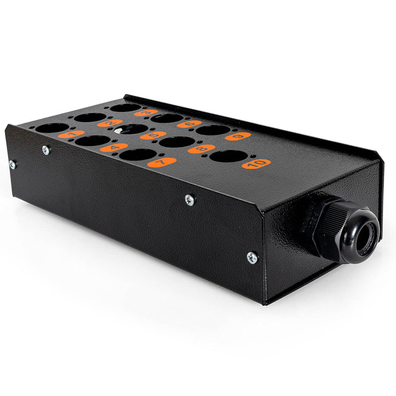 Caixa de Medusa 10 vias com Conector Prensa Cabo