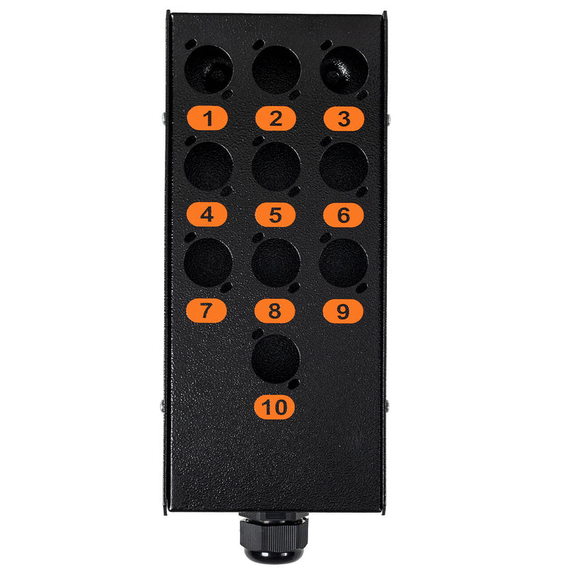 Caixa de Medusa 10 vias com Conector Prensa Cabo