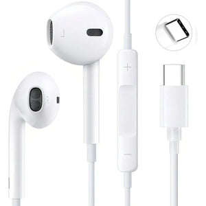Fone de Ouvido Estéreo com Fio USB-C com Microfone