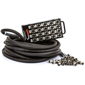 Medusa 20 Vias Montada com Conectores Profissionais