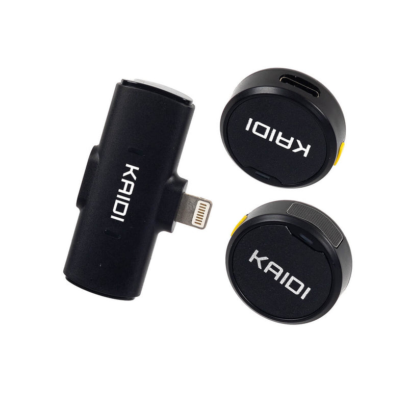 Microfone Duplo de Lapela Lightning para Smartphones KMF4-A