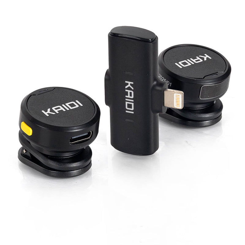 Microfone Duplo de Lapela Lightning para Smartphones KMF4-A